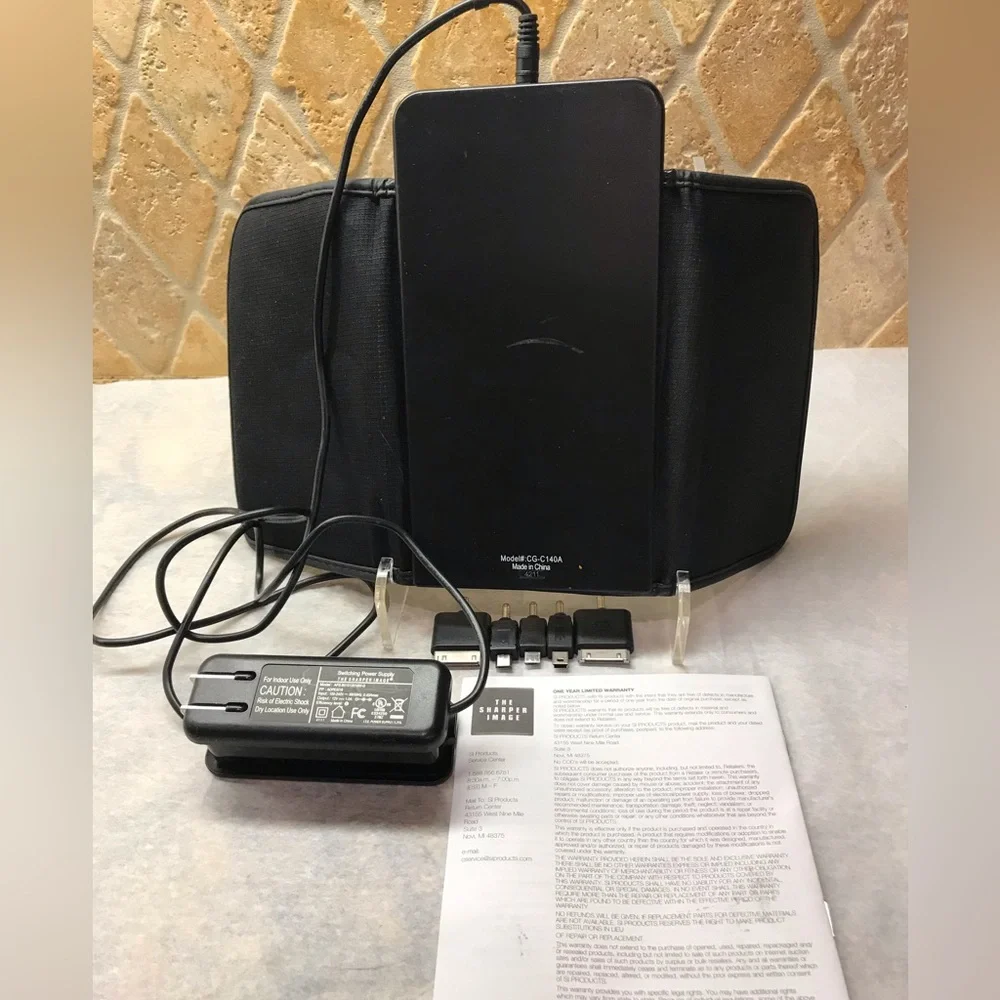 The Sharper Image Portable Charging Valet CG-C140